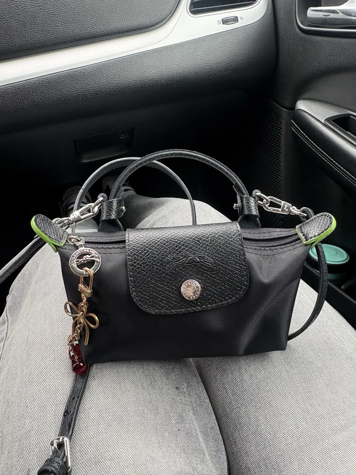 LE PLIAGE POUCH Mini Black