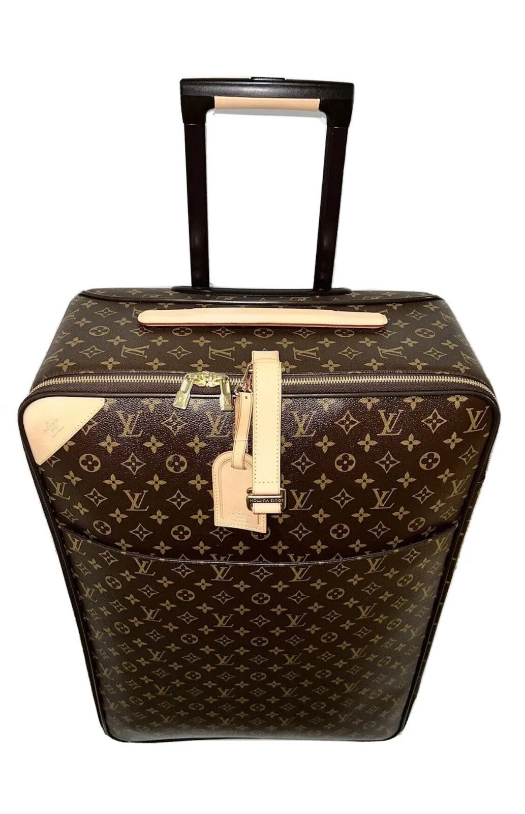 Louis Vuitton Pegase 25” Monogram Suitcase w/ Coa XL Garment Dust-bag