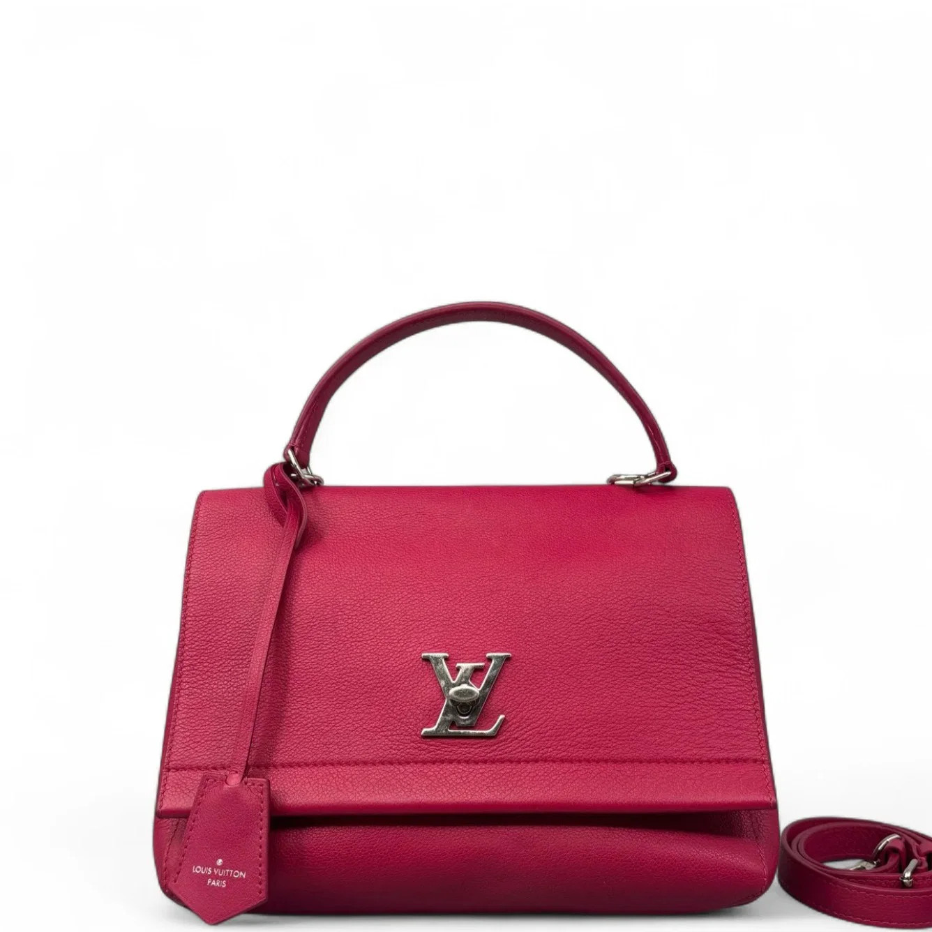 Louis Vuitton Lockme Ii Top Handle Fuchsia Taiga (mx071726a6r)