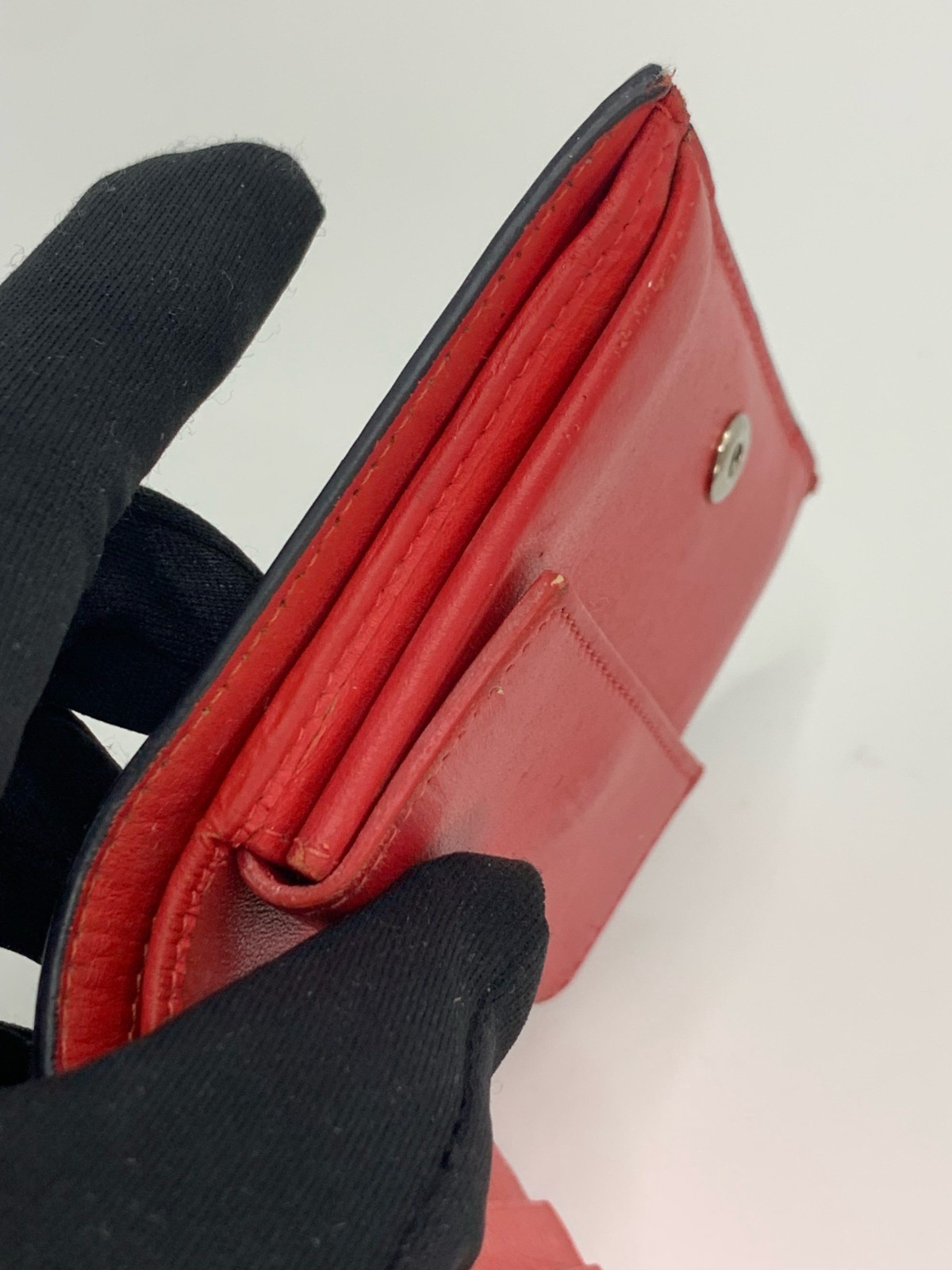 Christian Louboutin studded wallet.