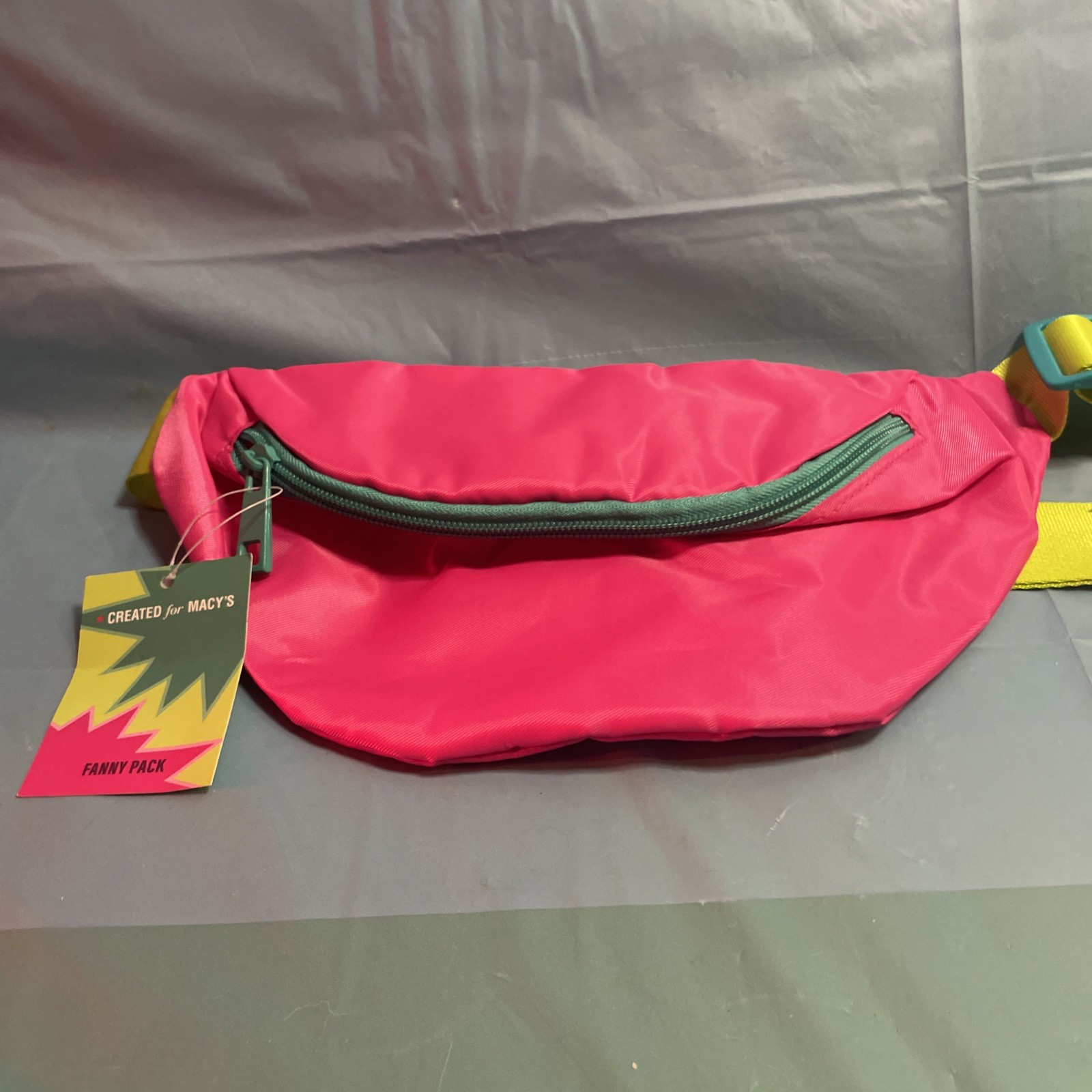 Macy’s Pink Nylon Fanny Pack NWT