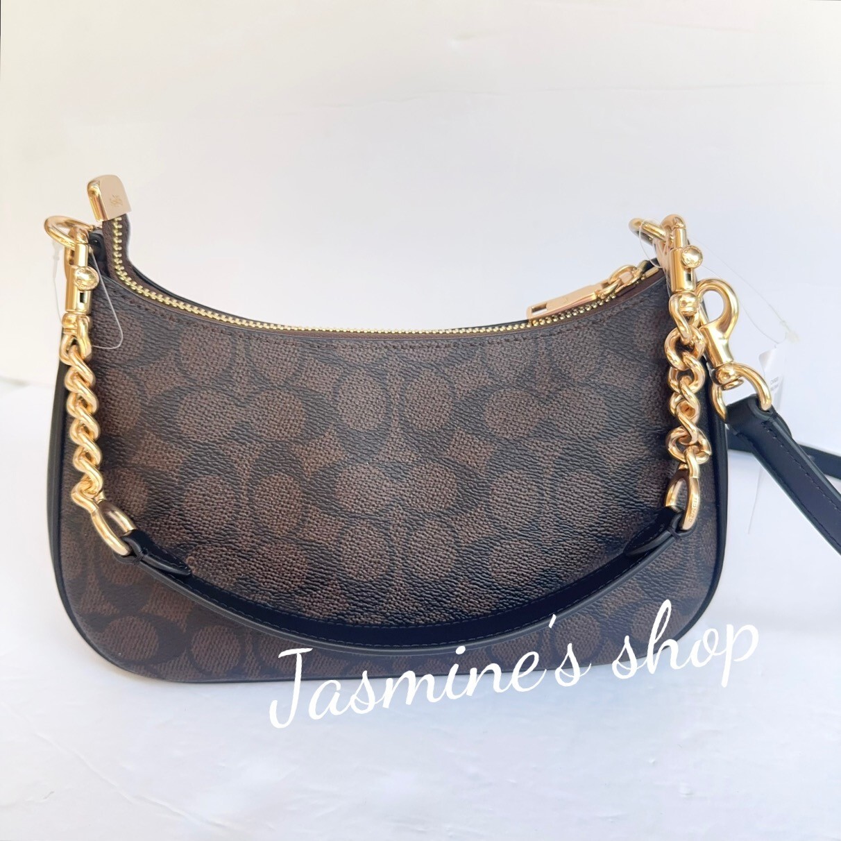 with tags NWT Coach Teri Shoulder Bag In Signature Canvas CA548cv933 G2U