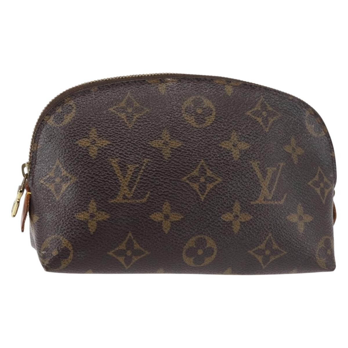LOUIS VUITTON Monogram Pochette Cosmetic PM Pouch M43998 LV Auth 142464