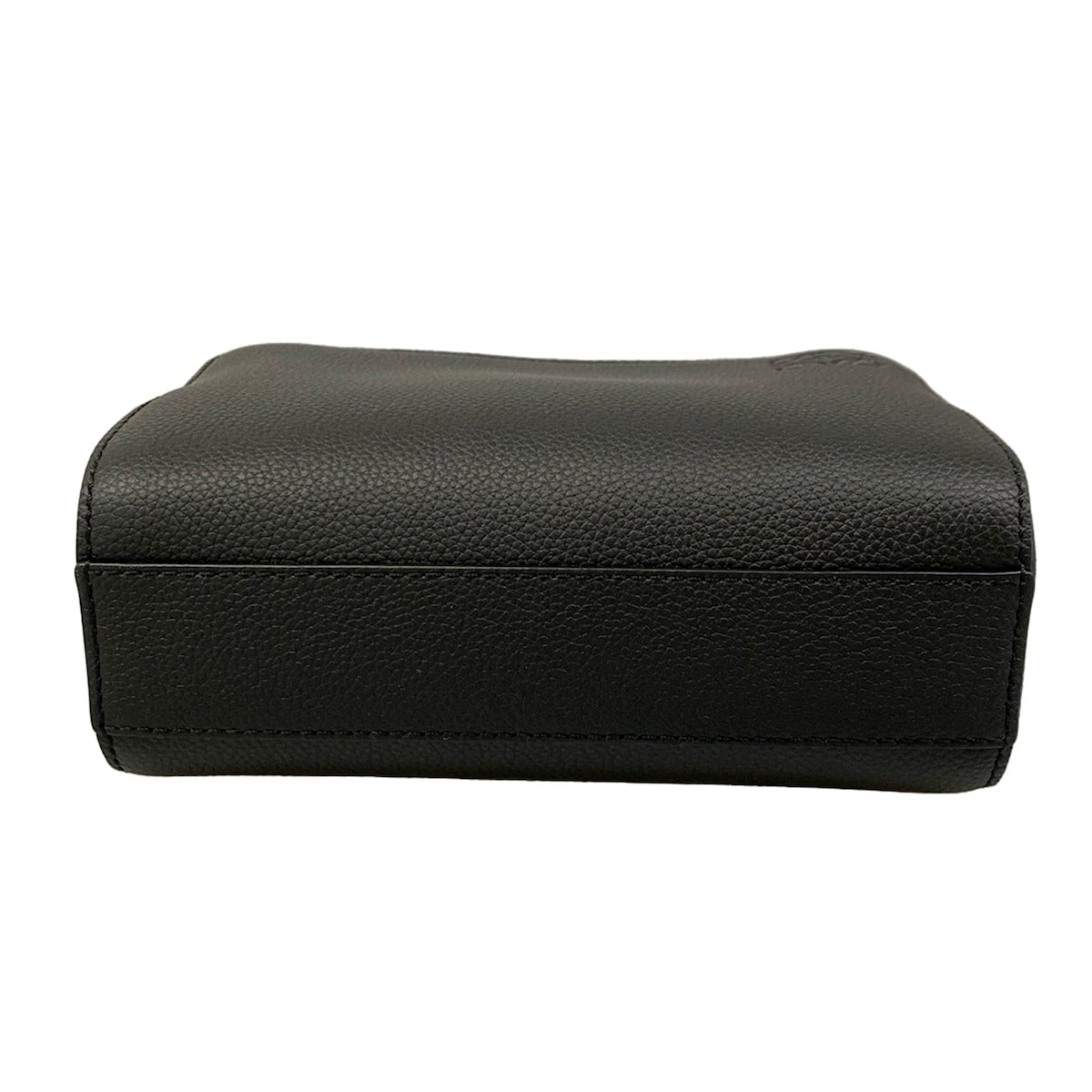 LOEWE Crossbody Camera Bag Mini C660R41X01 Black Leather Handbag