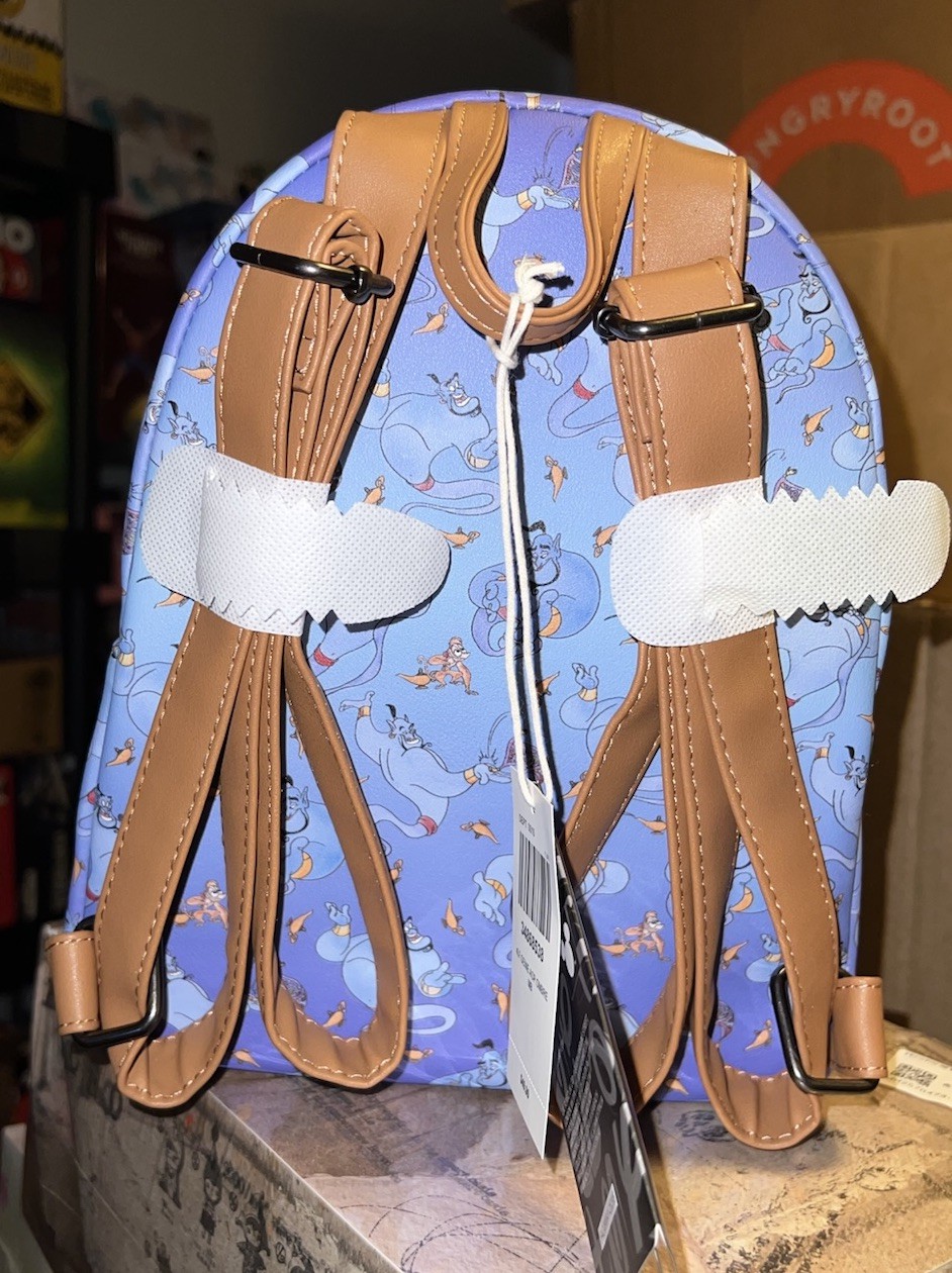 Loungefly Disney Aladdin Genie and Abu Mini Backpack