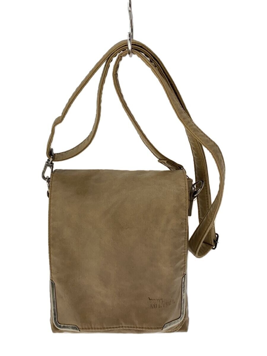 Jean Paul Gaultier Camel PVC Flap Mini Shoulder Bag Crossbody Rectangle