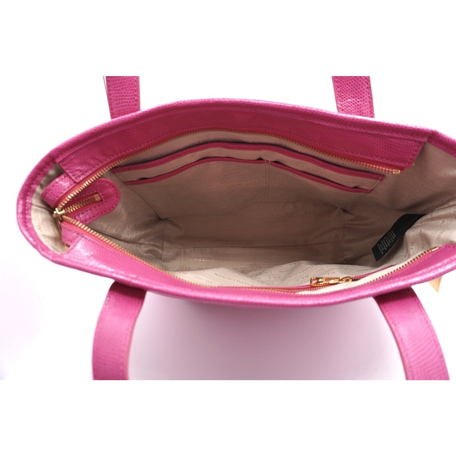 LAUREN RALPH LAUREN Tote, HOT PINK, 39- 13