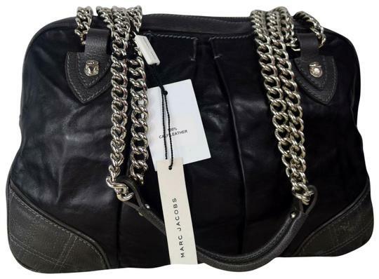 NWT MARC JACOBS Quilted & Pleated Bowler Calf Leather Shoulder Bag $1295
