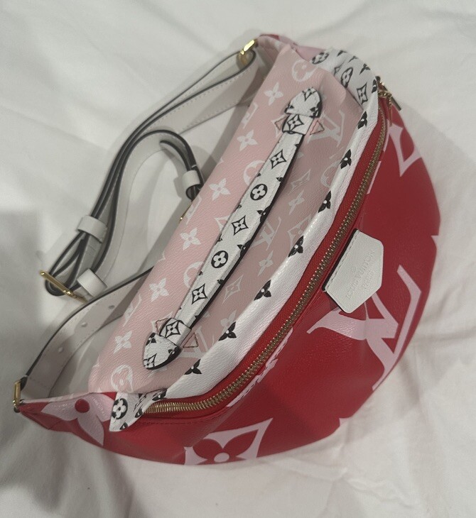 Louis Vuitton Bumbag Red/pink NEVER WORN GUARANTEED AUTHENTIC OR MONEY BACK RARE