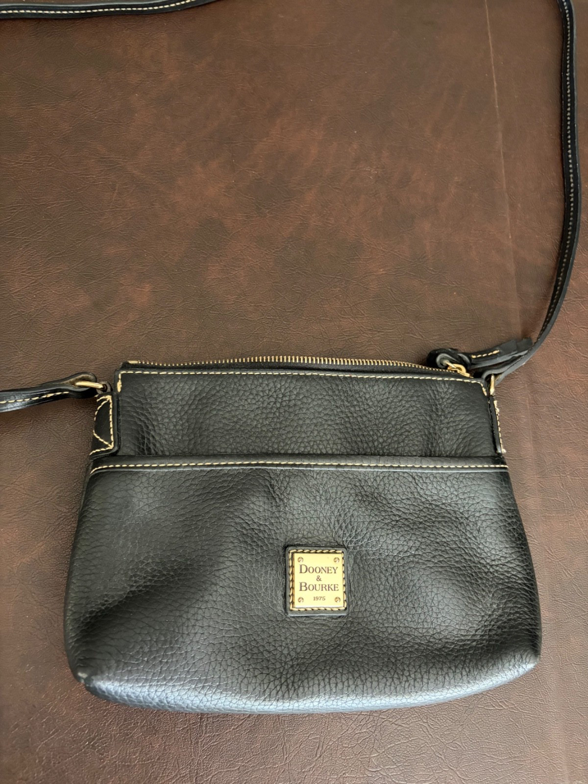 dooney and bourke ginger pouchette crossbody