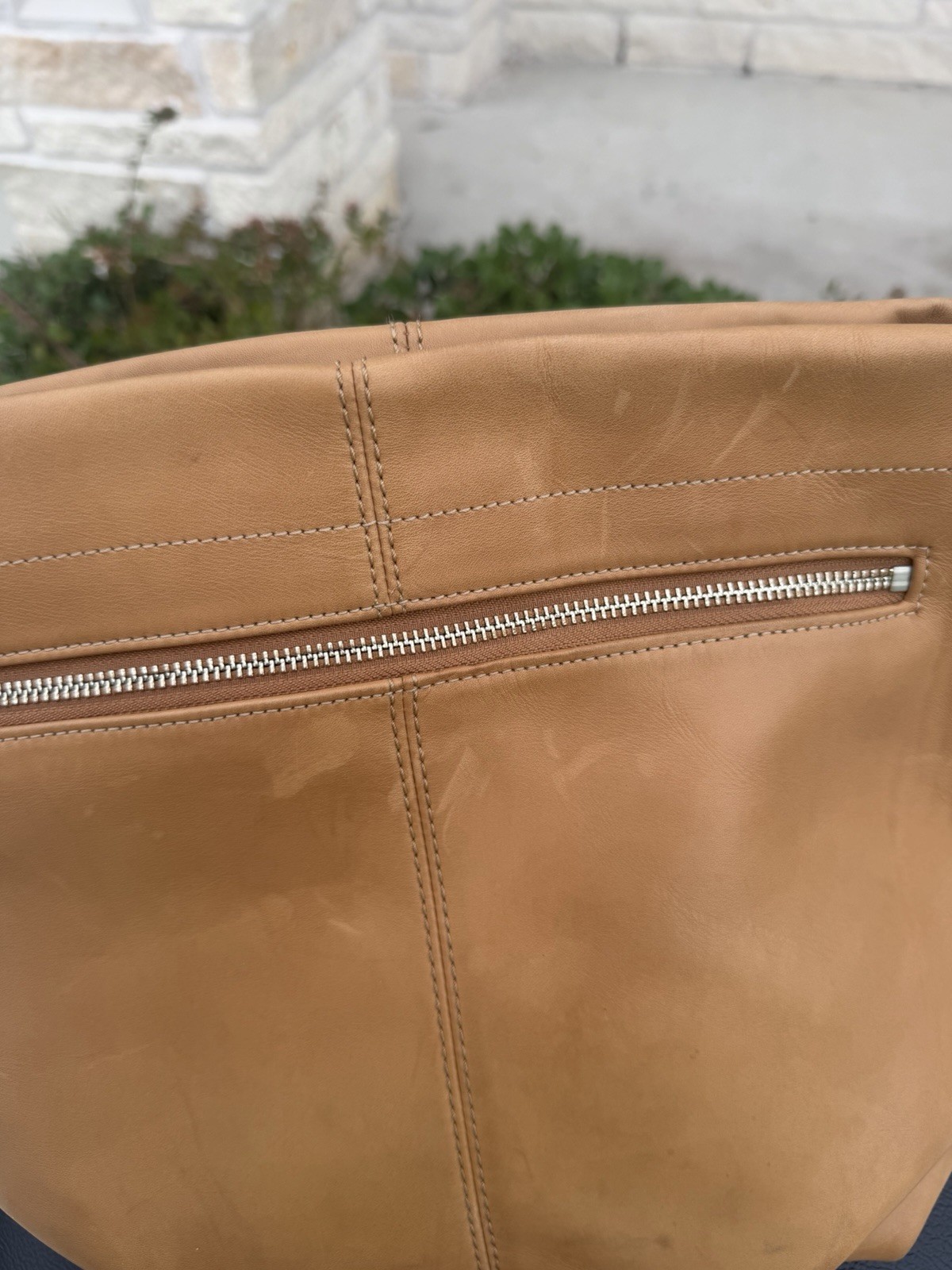 Coach Legacy Leather Hobo Shoulder Bag – Camel/Tan