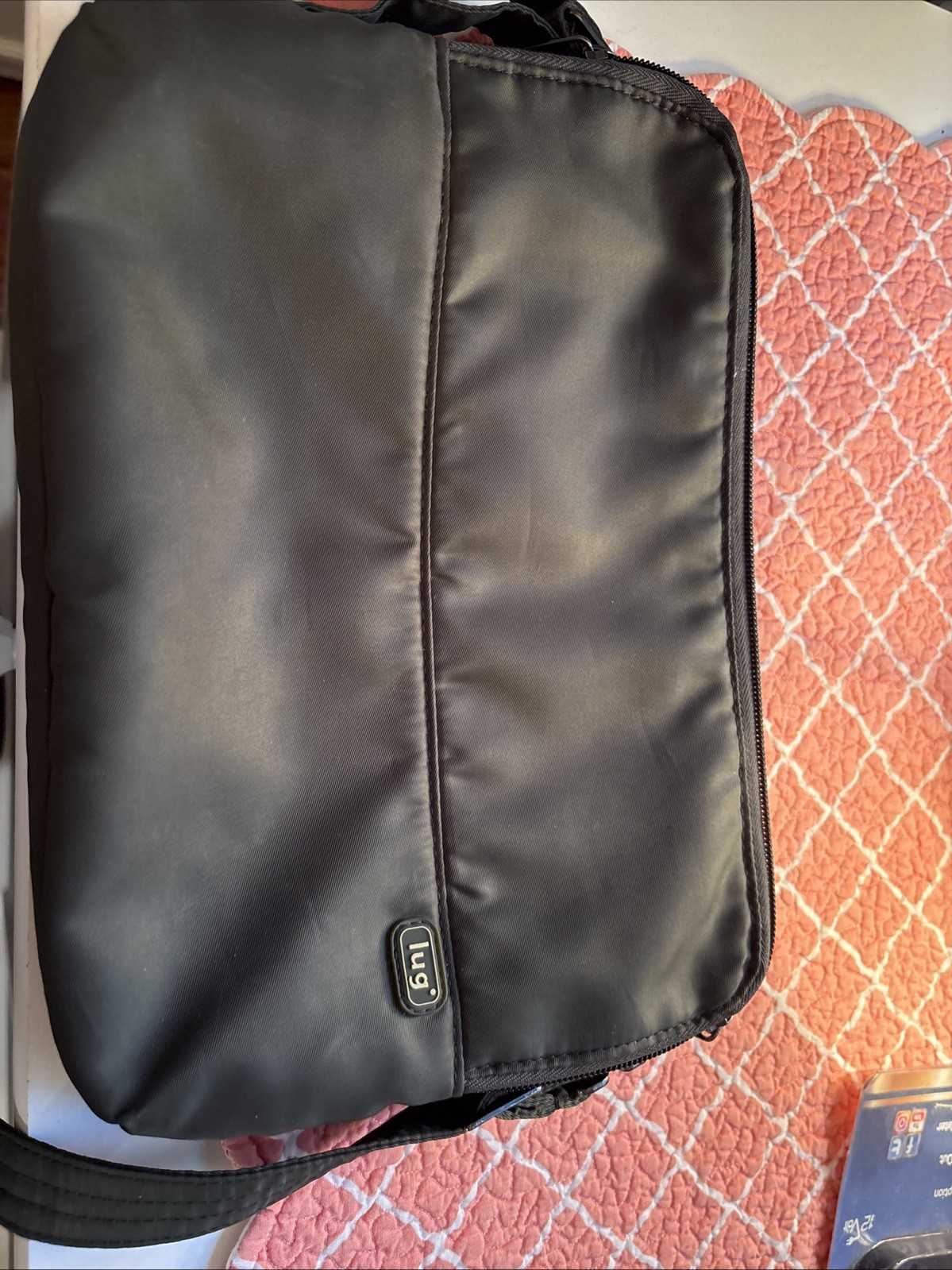 Lug Delta Mini Tablet Case 10.5” Crossbody Bag in Army Green