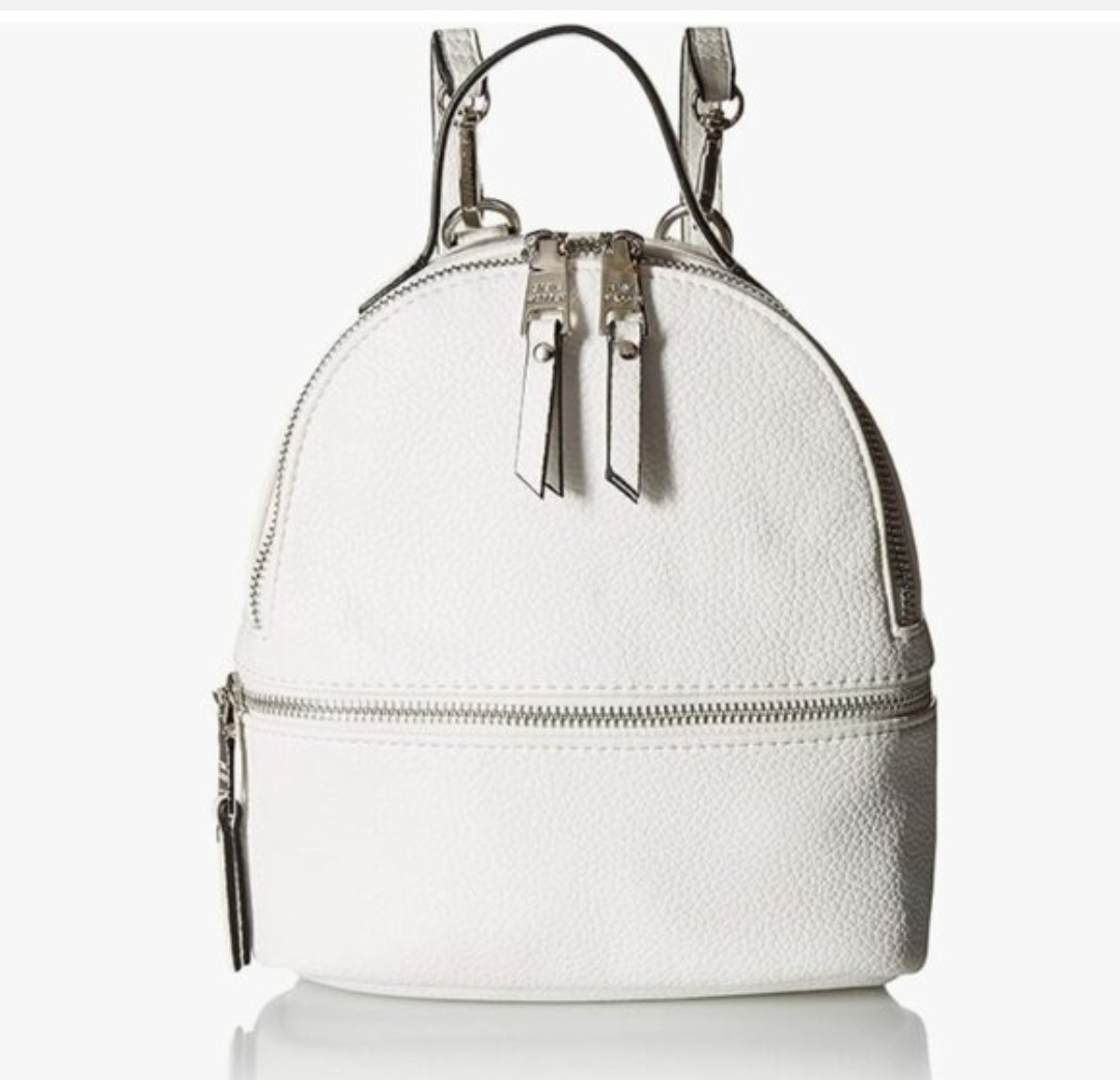 Steve Madden “B-JACKI” convertible mini backpack/purse – WHITE