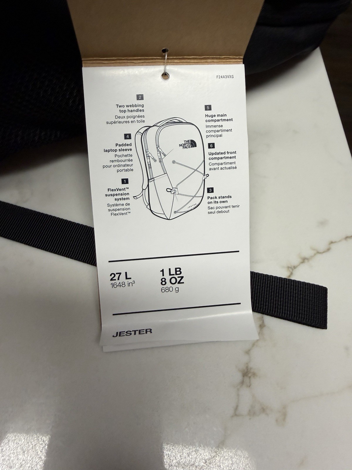 BRAND NEW-THE NORTH FACE Women’s Every Day Jester Backpack NWT – BLACK
