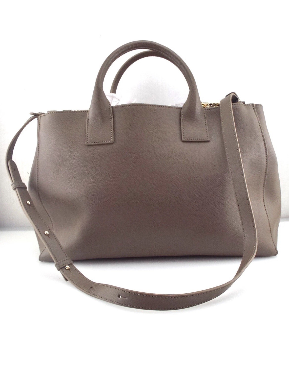 Teddy Blake – Bella Palmellato – Brown / Tan Purse Bag – 15″ ~#9065