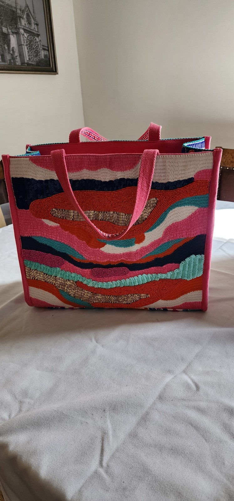 America & Beyond Colorgul Tote Bag