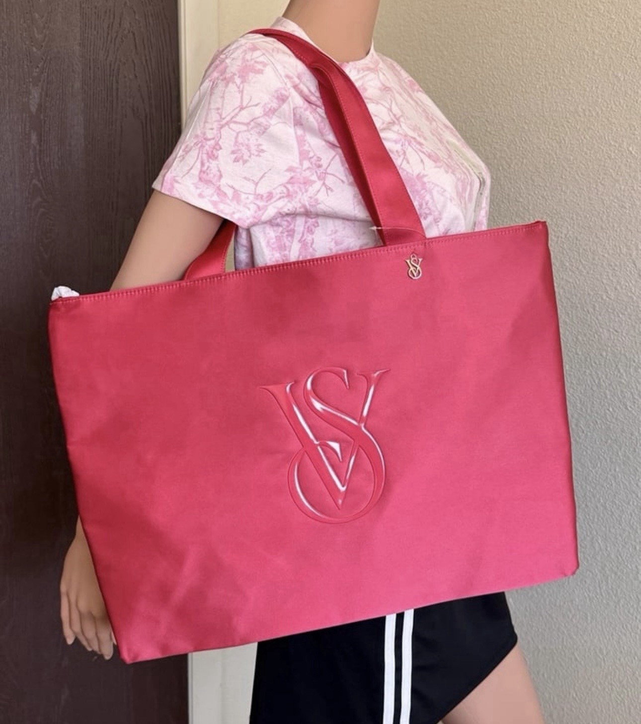 Victoria’s Secret Monogram Logo Tote Bag, NEW