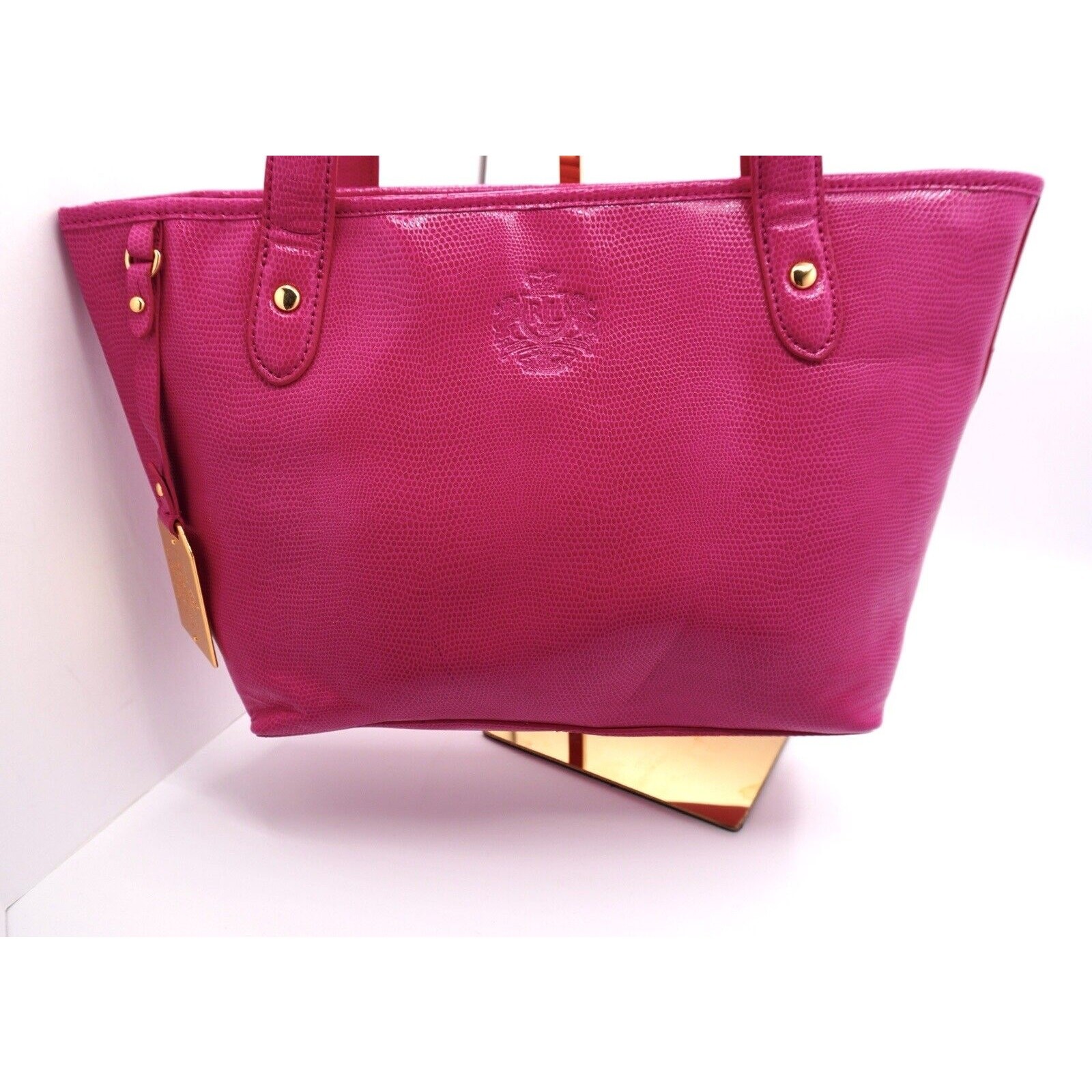 LAUREN RALPH LAUREN Tote, HOT PINK, 39- 13