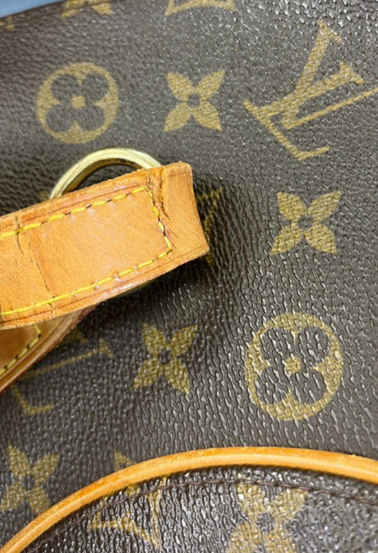 LOUIS VUITTON Ellipse Shopping Shoulder Bag Monogram Leather BN M51128 85KC943