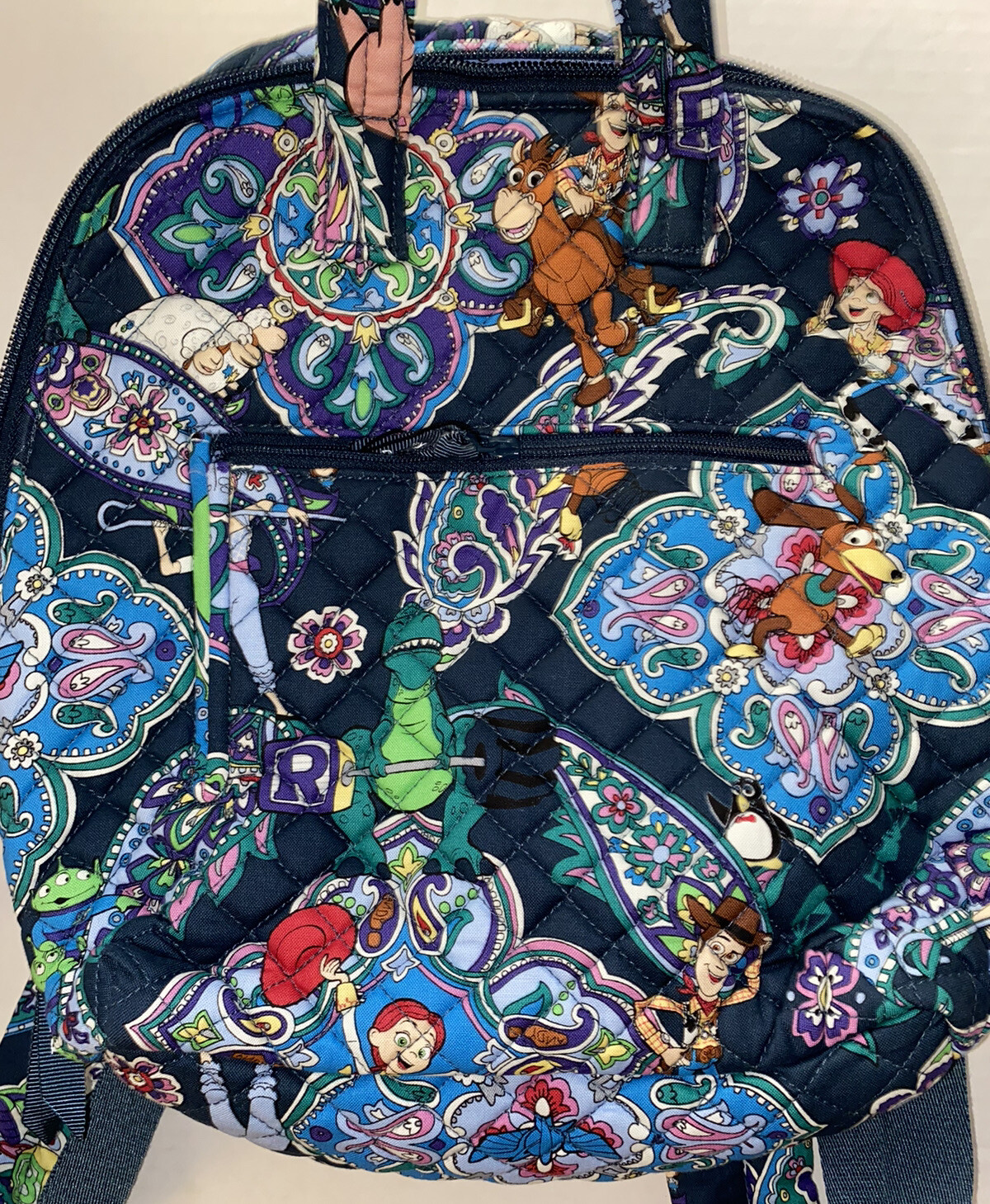New Vera Bradley Mini Totepack Backpack Bag Disney Pixar Toy Story Andy’s Room