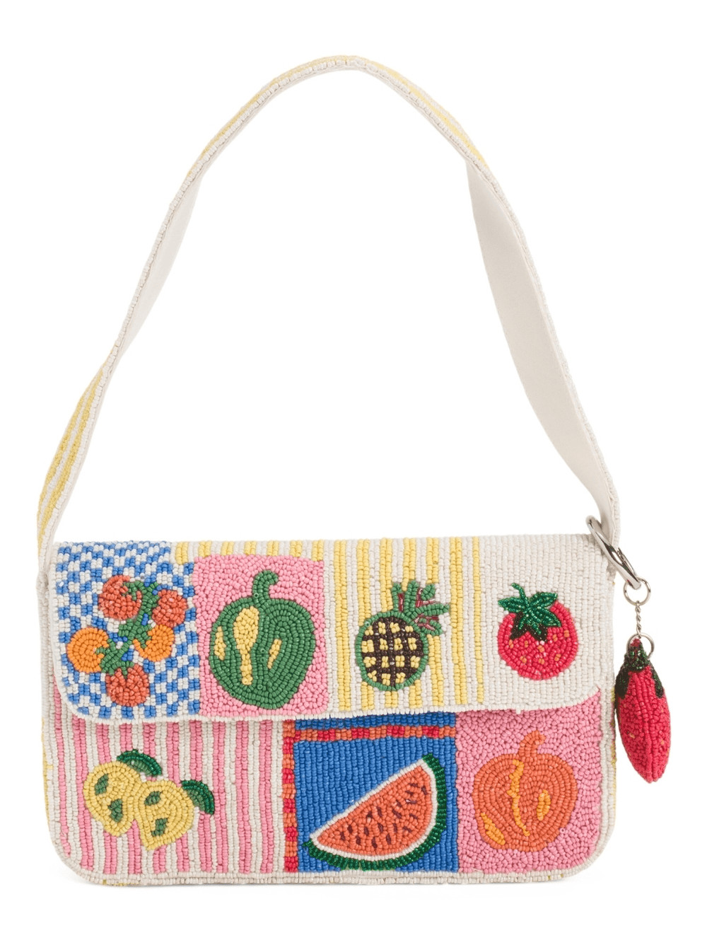 Viral Beaded Fruit Handbag
