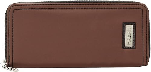 NWT Hadaki Women’s Money Pod Wallet Purse Handbag Tote Clutch Chocolate