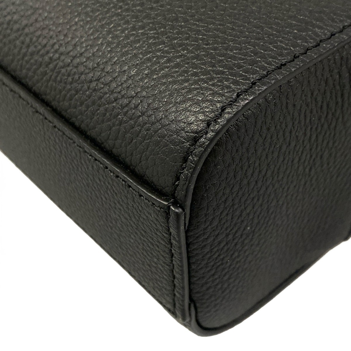 LOEWE Crossbody Camera Bag Mini C660R41X01 Black Leather Handbag