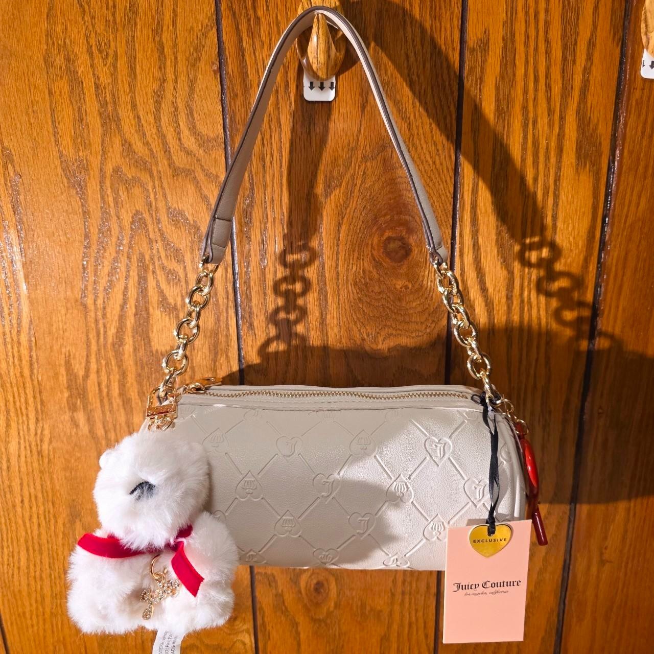 NWT Juicy Couture Holiday in Juicy Roll Bag in Crystal LIMITED EDITION HTF