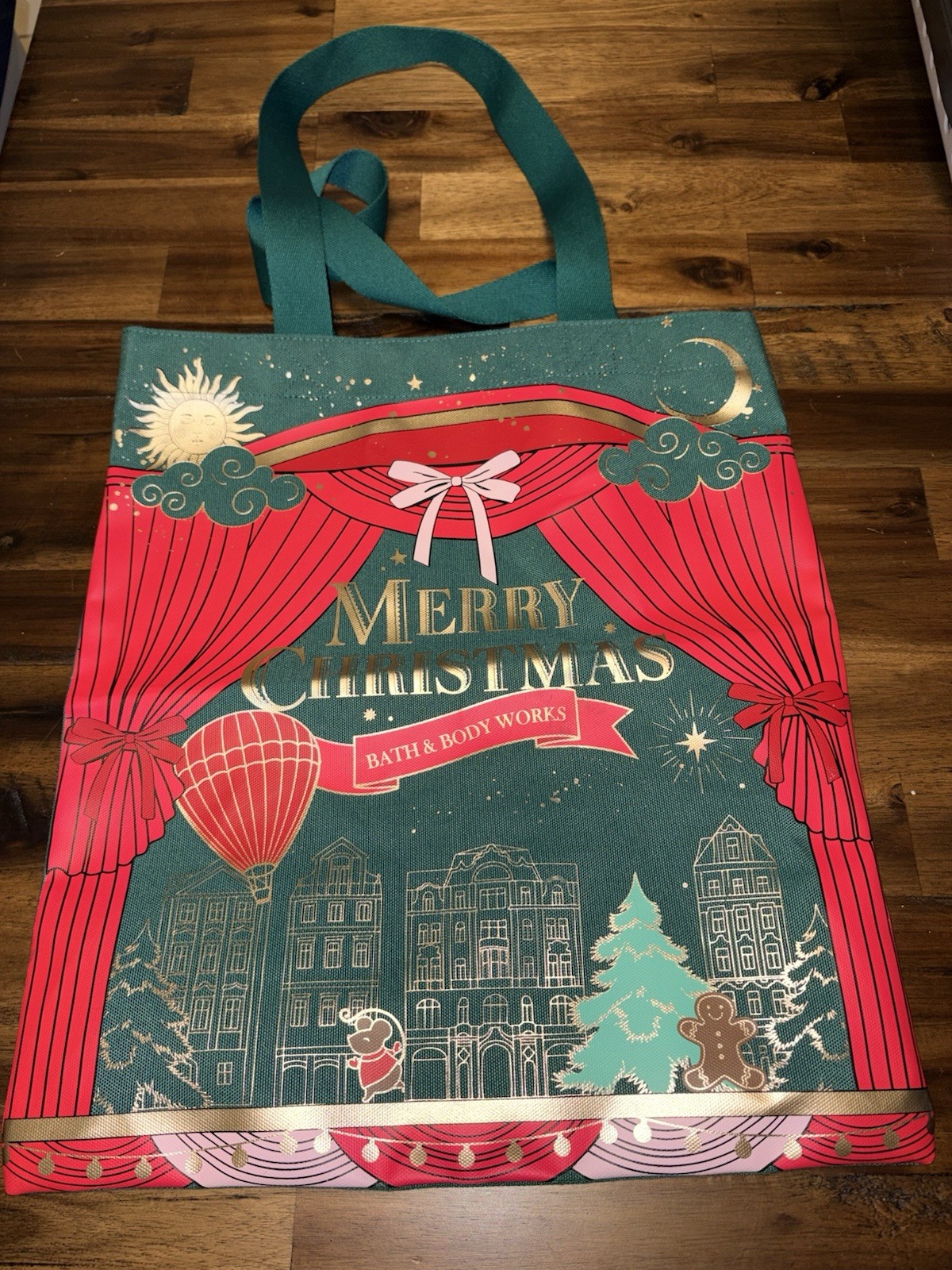Bath & Body Works 2022 Merry Christmas Tote Bag