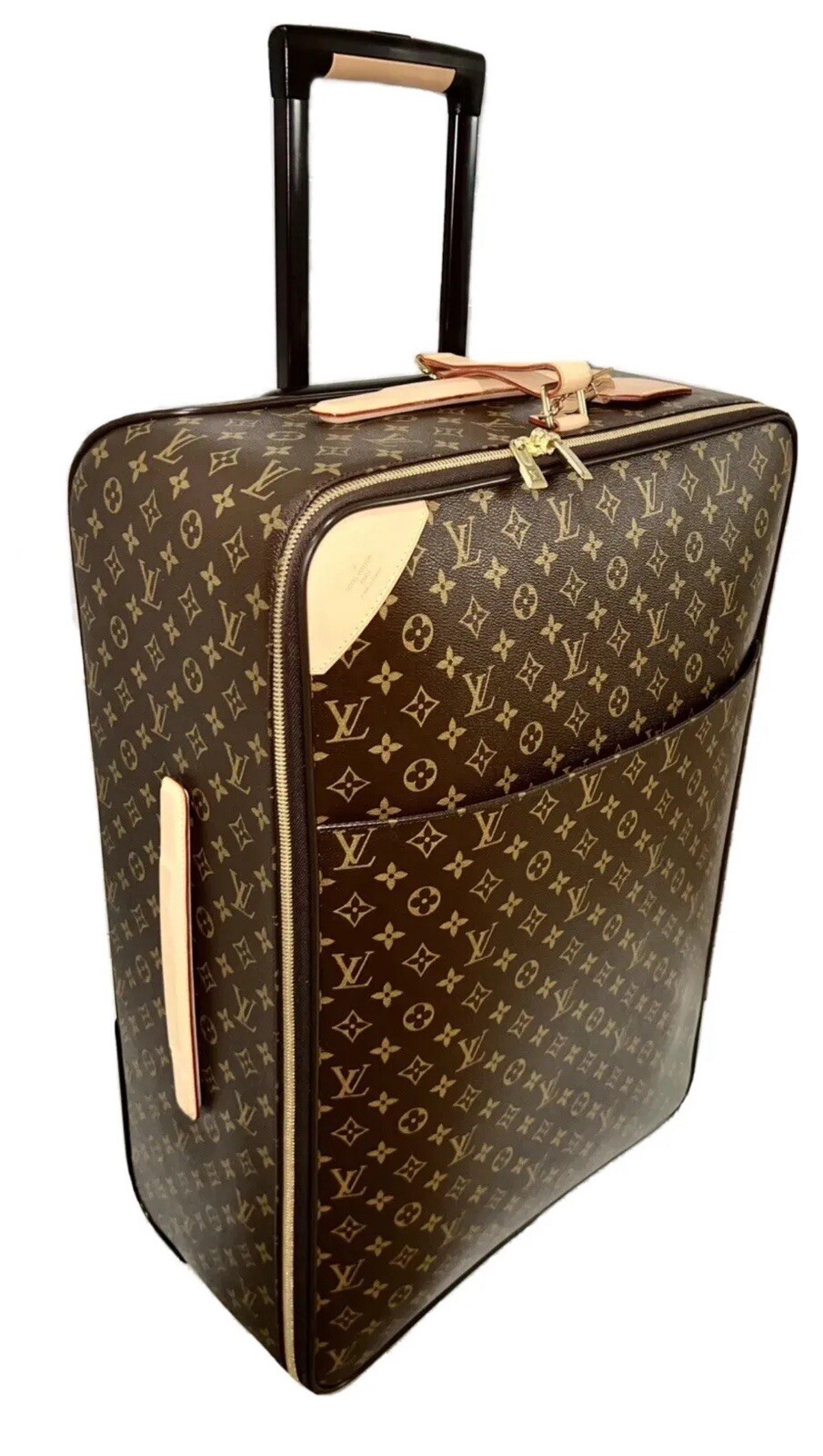 Louis Vuitton Pegase 25” Monogram Suitcase w/ Coa XL Garment Dust-bag