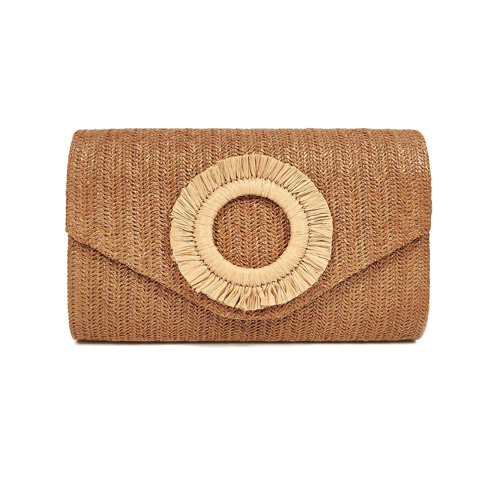 Straw Clutch Purse for ,Summer Beach Bag,Envelope Evening Clutch Handbags for…