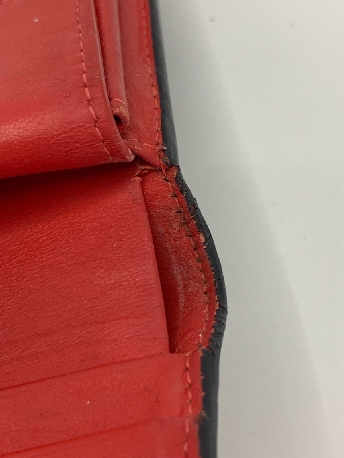 Christian Louboutin studded wallet.