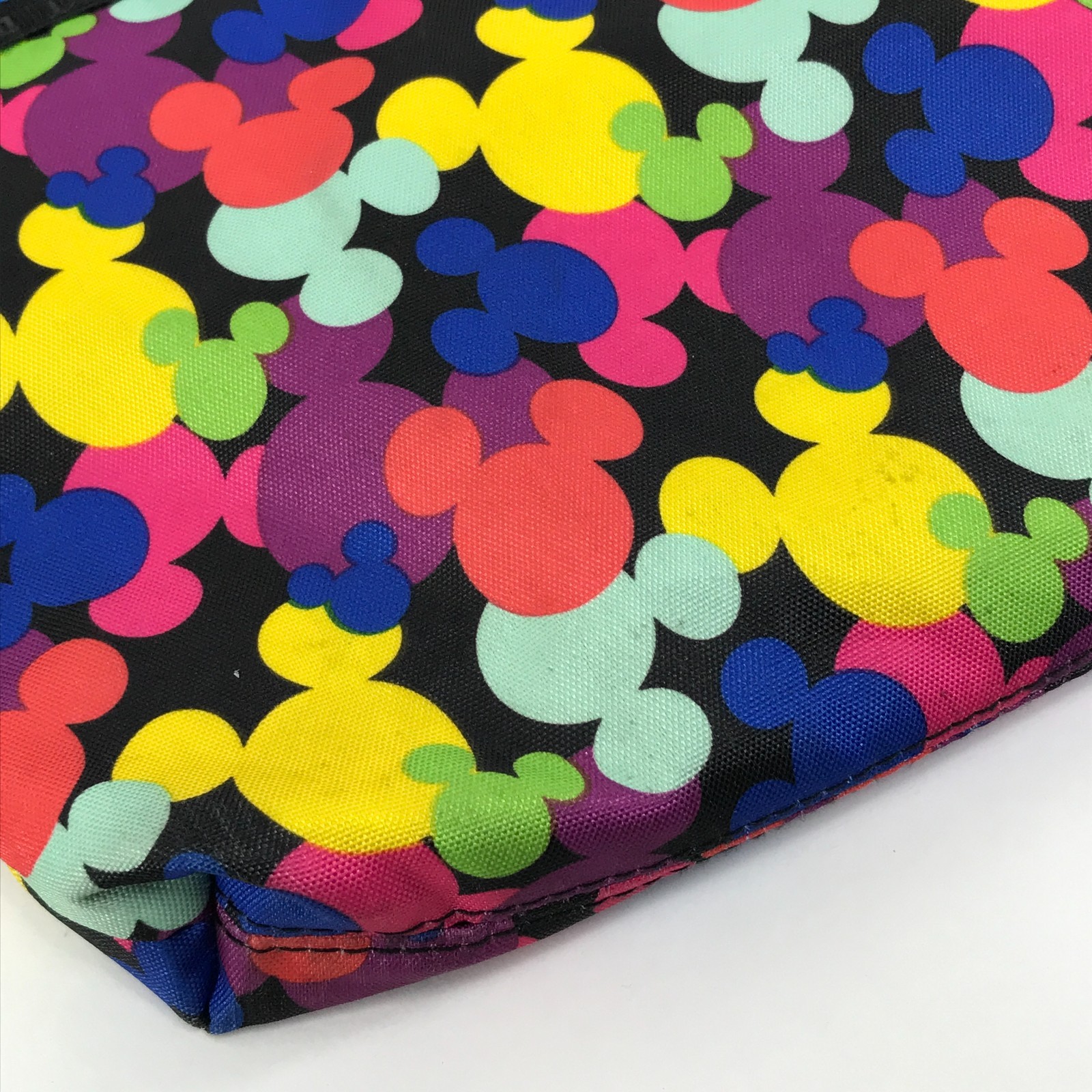 Disney Mickey Mouse Icons Crossbody Bag 12″ x 10″ Adjustable Disneyland Travel