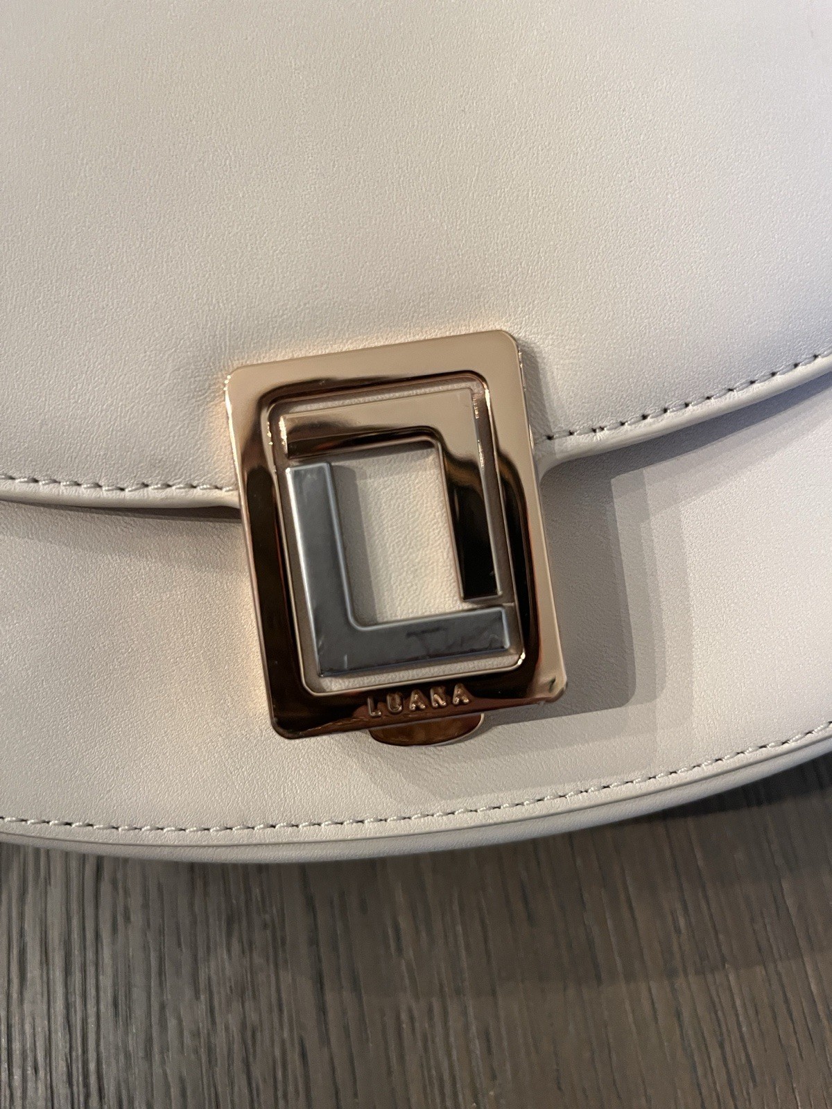 Luana Italy Marianne Saddlebag Crossbody