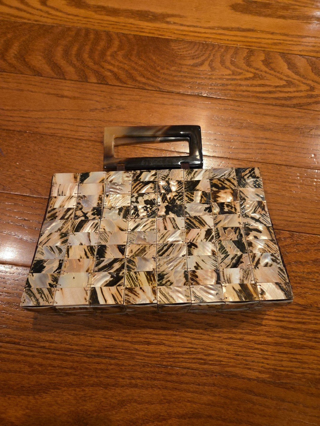 Shiraleah Mother of Pearl Clutch Handbag Classic