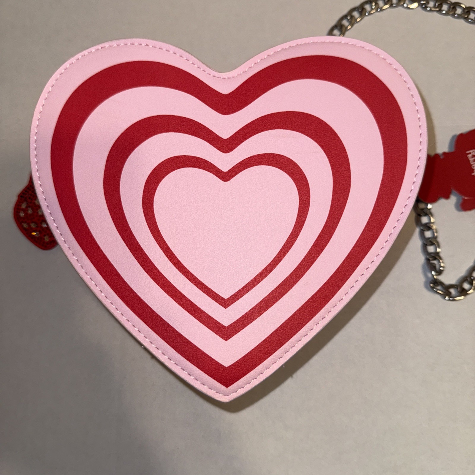 Skinnydip London Strawberry Shortcake Heart Crossbody Bag NWT
