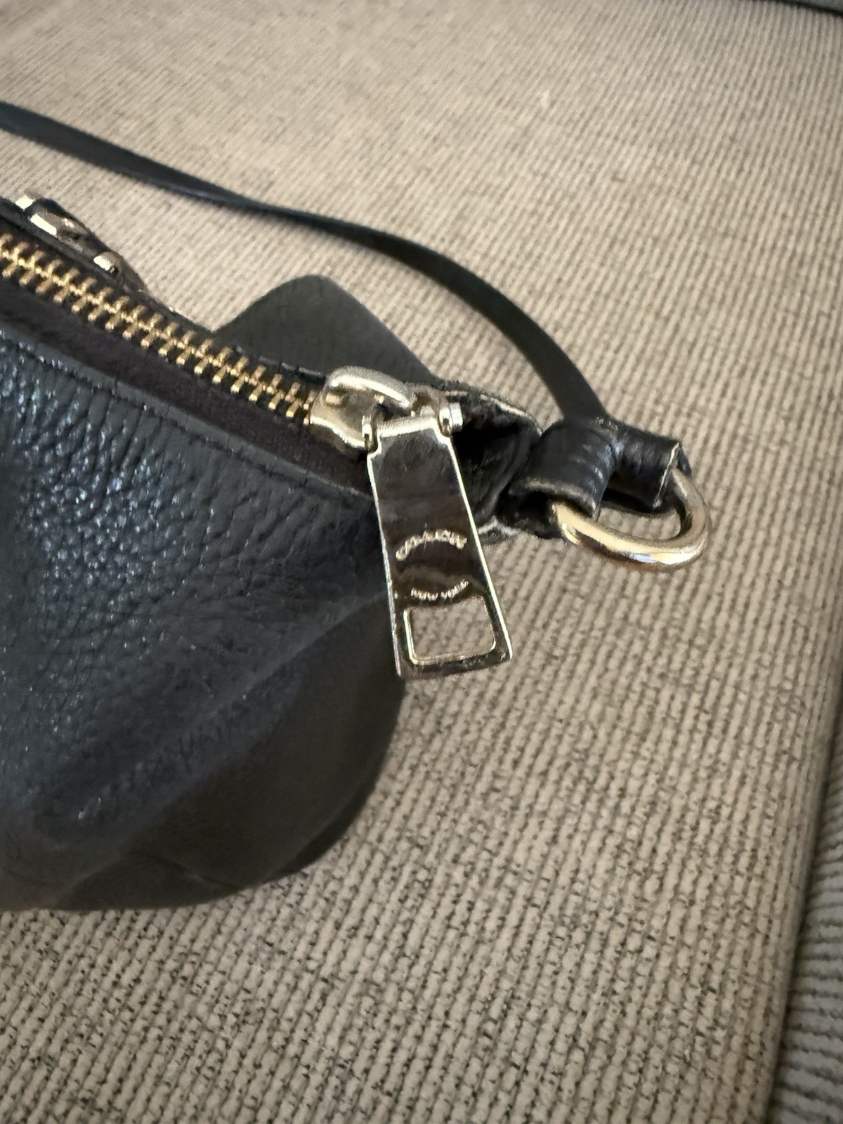 Coach Prairie Satchel 2Way Shoulder Bag Handbag Black Pebbled Leather VGC!