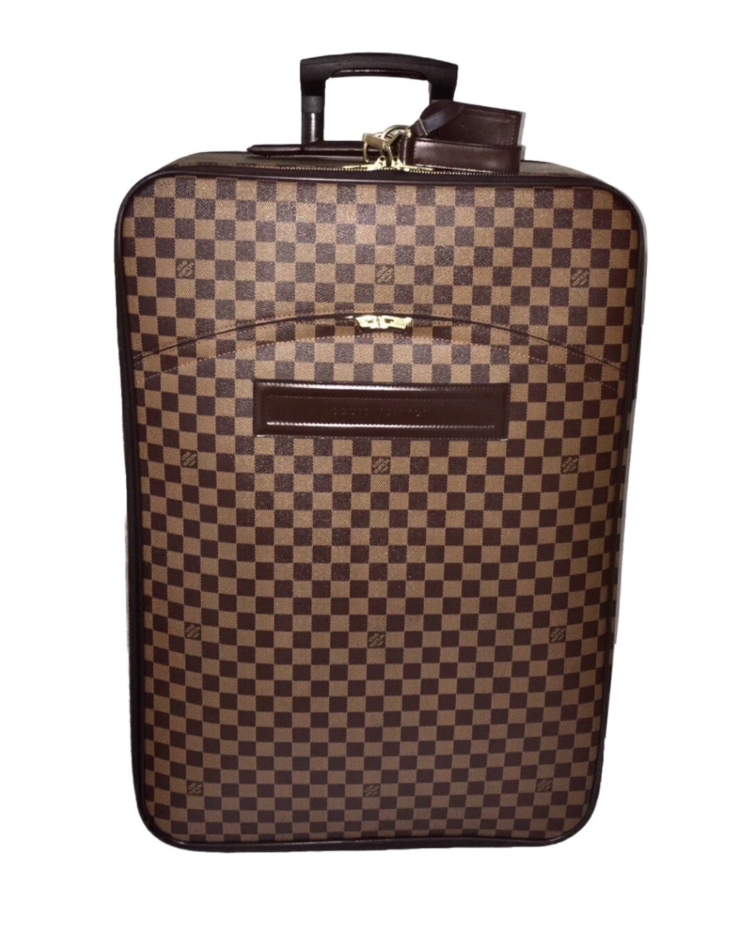 Louis Vuitton Pegase 25” Suitcase Bag Damier Ebene w/ COA Garment Dust-bag ??