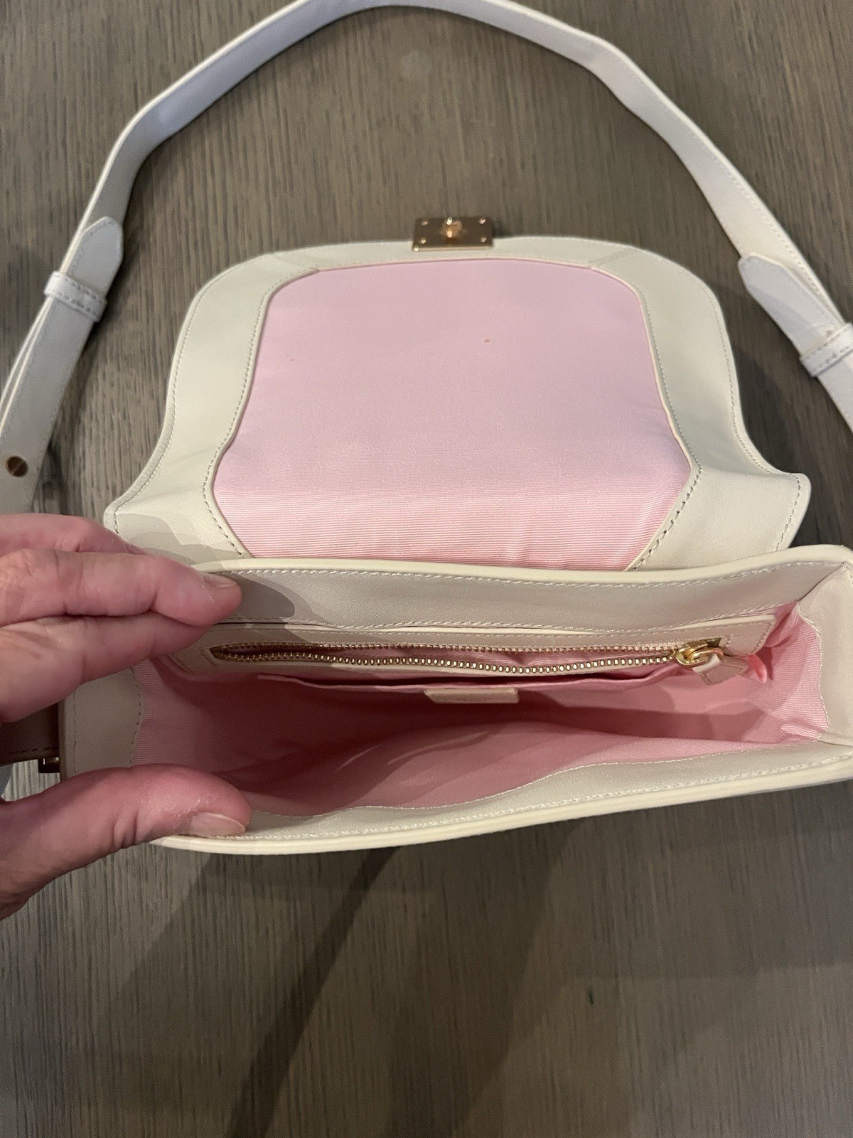 Luana Italy Marianne Saddlebag Crossbody