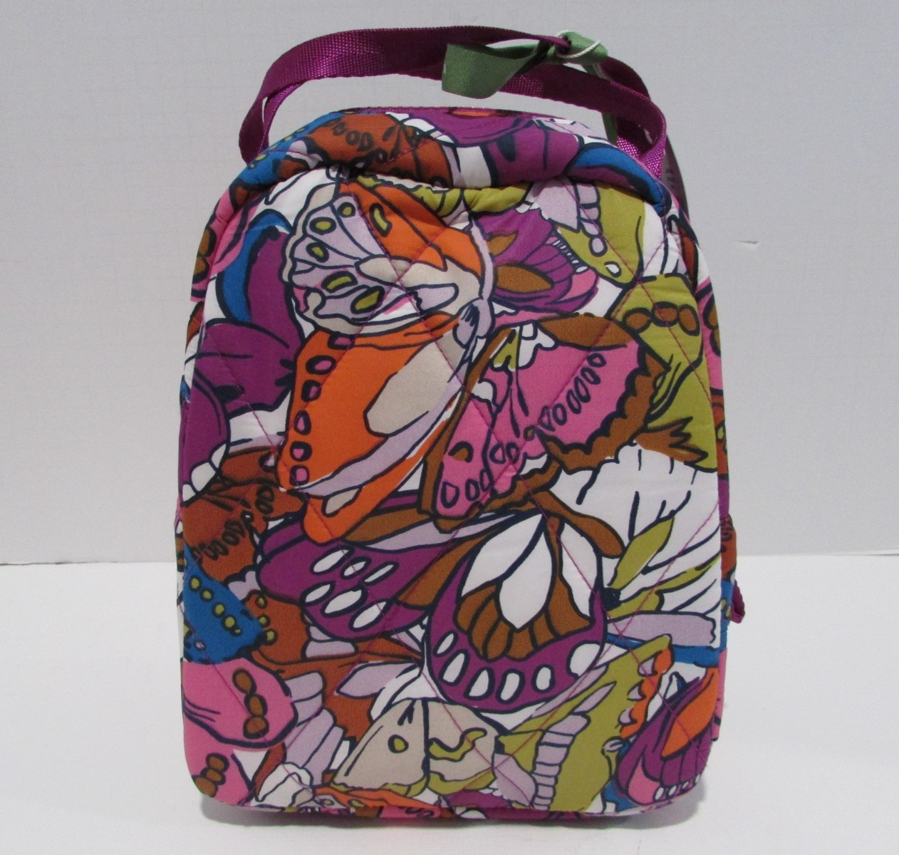 Vera Bradley Insulated Lunch Bag Flutter Butterfly Tote NWT