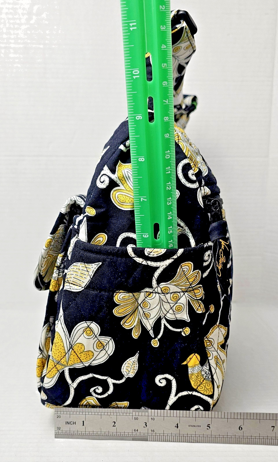 Vera Bradley Cargo Sling in Cotton Yellow Bird 2008