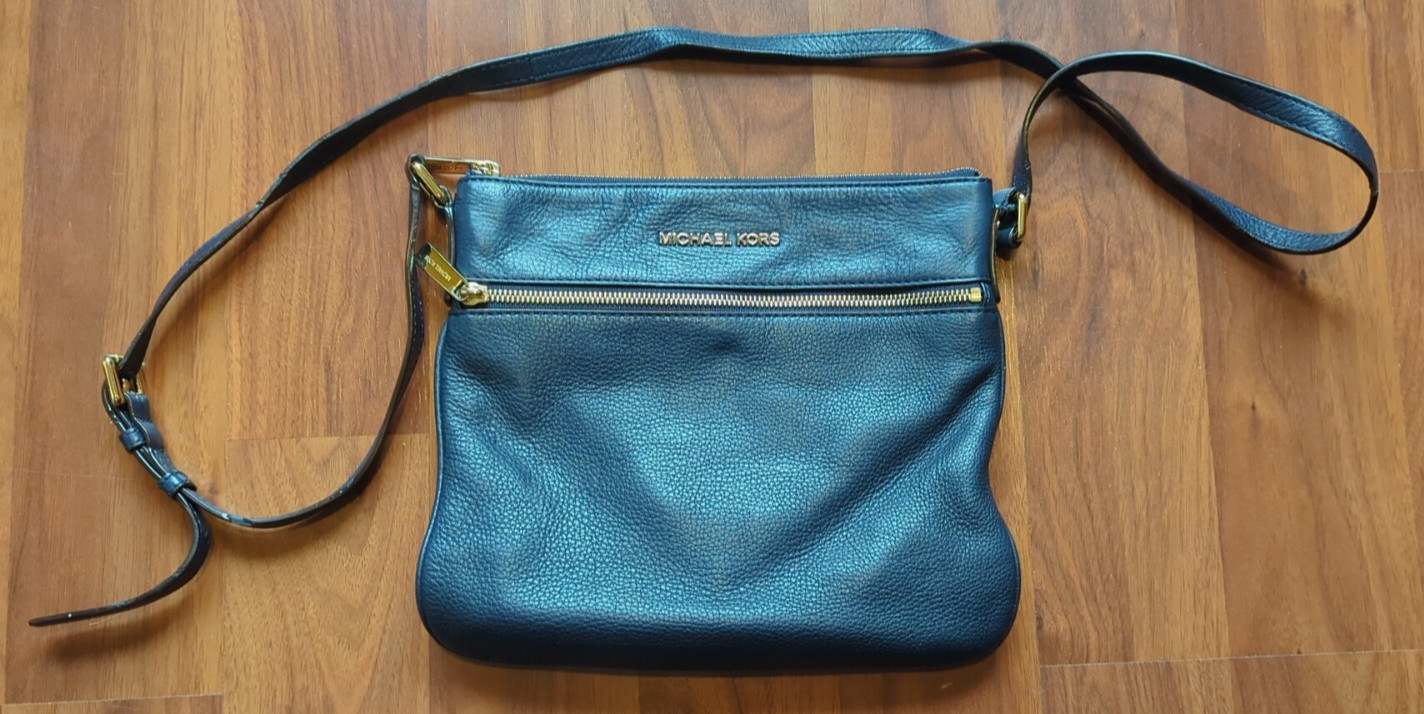 MICHAEL Michael Kors® Bedford Flat Crossbody Navy Blue