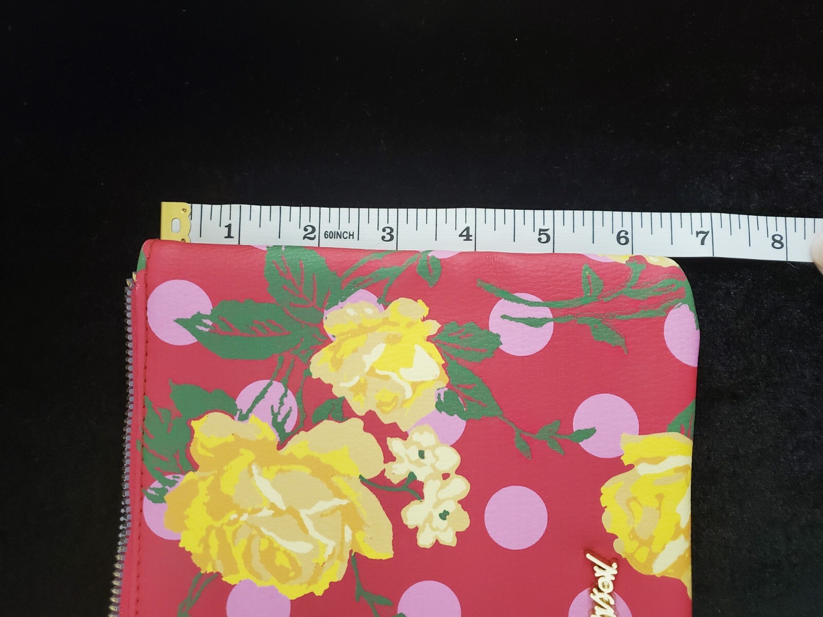Betsey Johnson Floral Positive Mind Wristlet Pouch