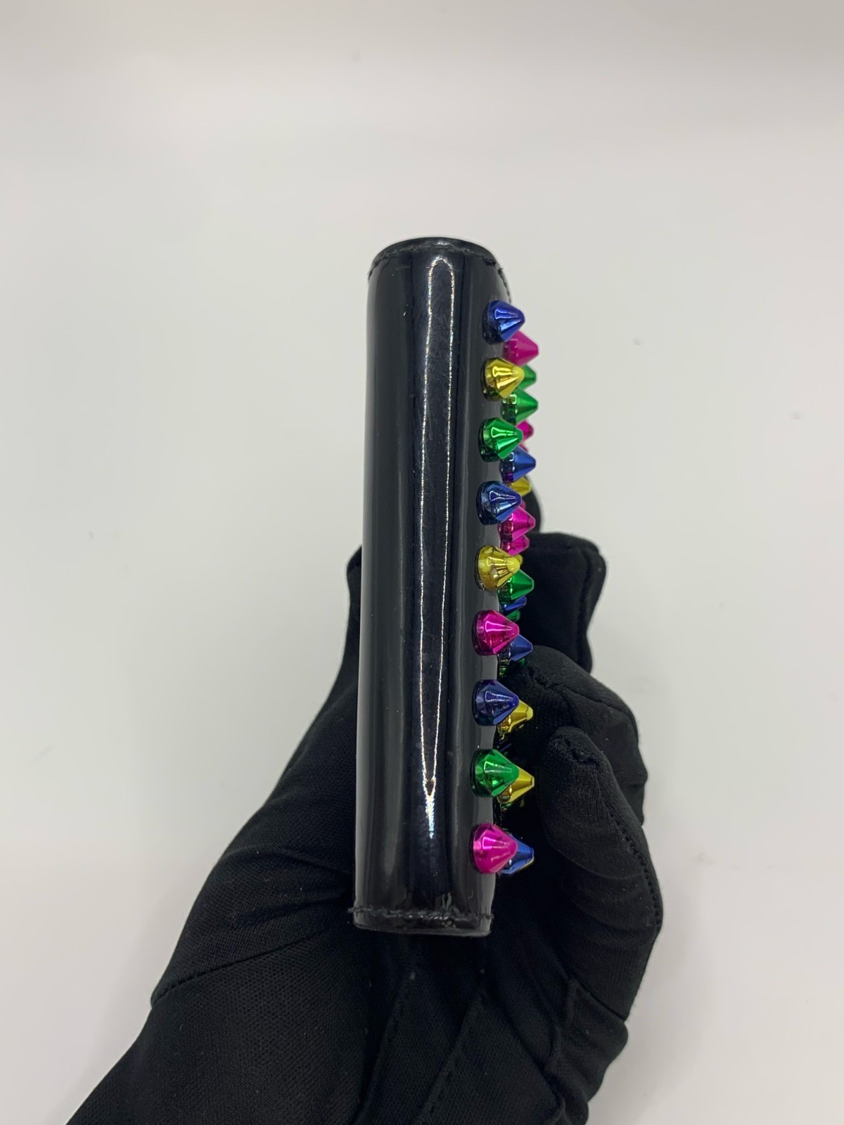 Christian Louboutin studded wallet.
