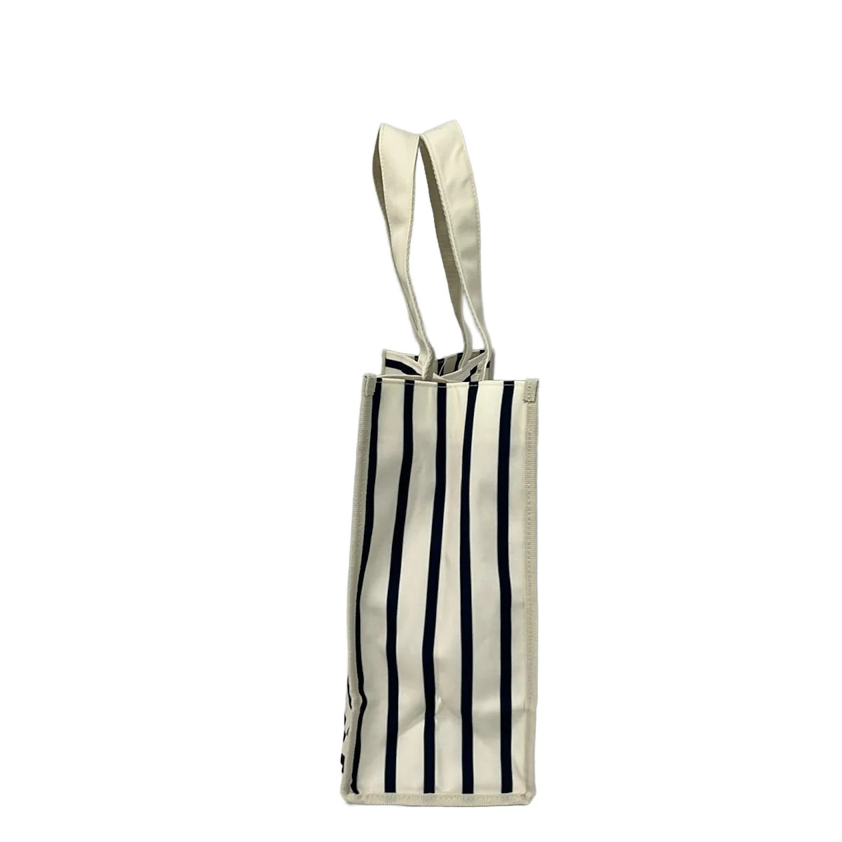 PICONE White Dark Navy Red Polyester Polypropylene Tote Bag