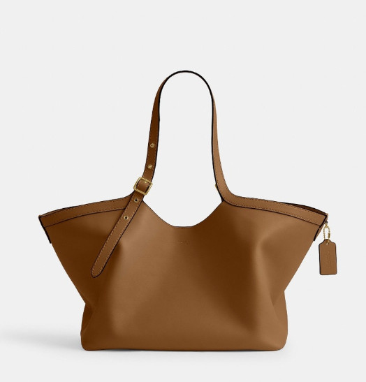 NWT COACH Honey Brown Gramercy Grain Leather Large Tote Shoulder Bag Purse CCC20
