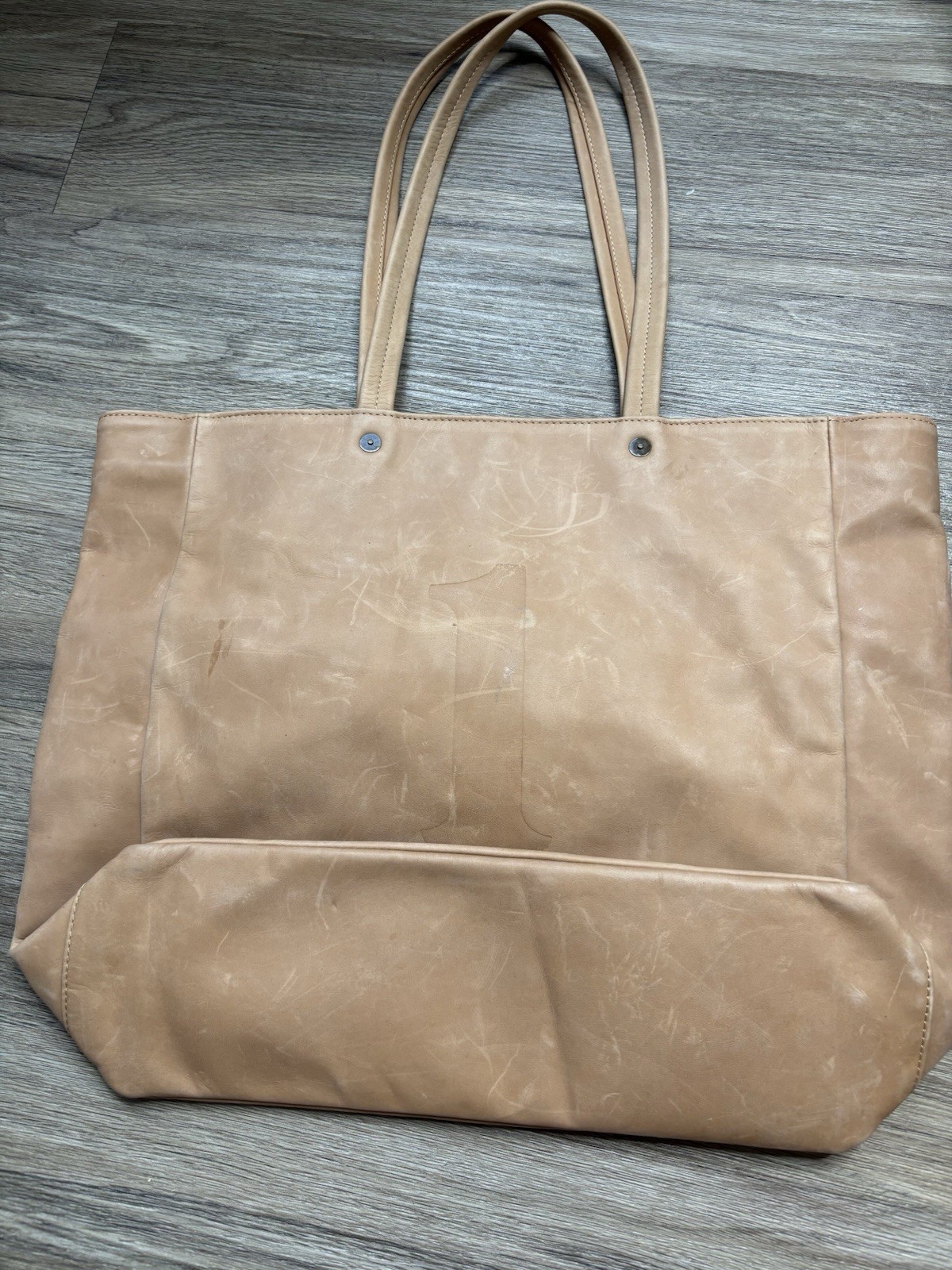 Feed 1 bag Leather Tote Bag