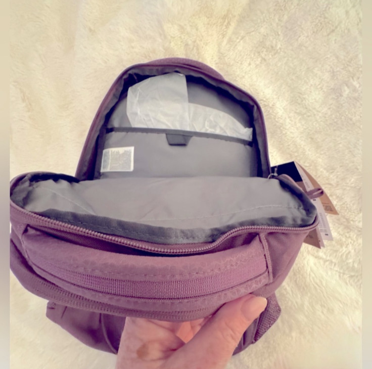 The North Face Jester Luxe NWT Backpack W 27L 16 in Laptop Purple Rose Gold HW