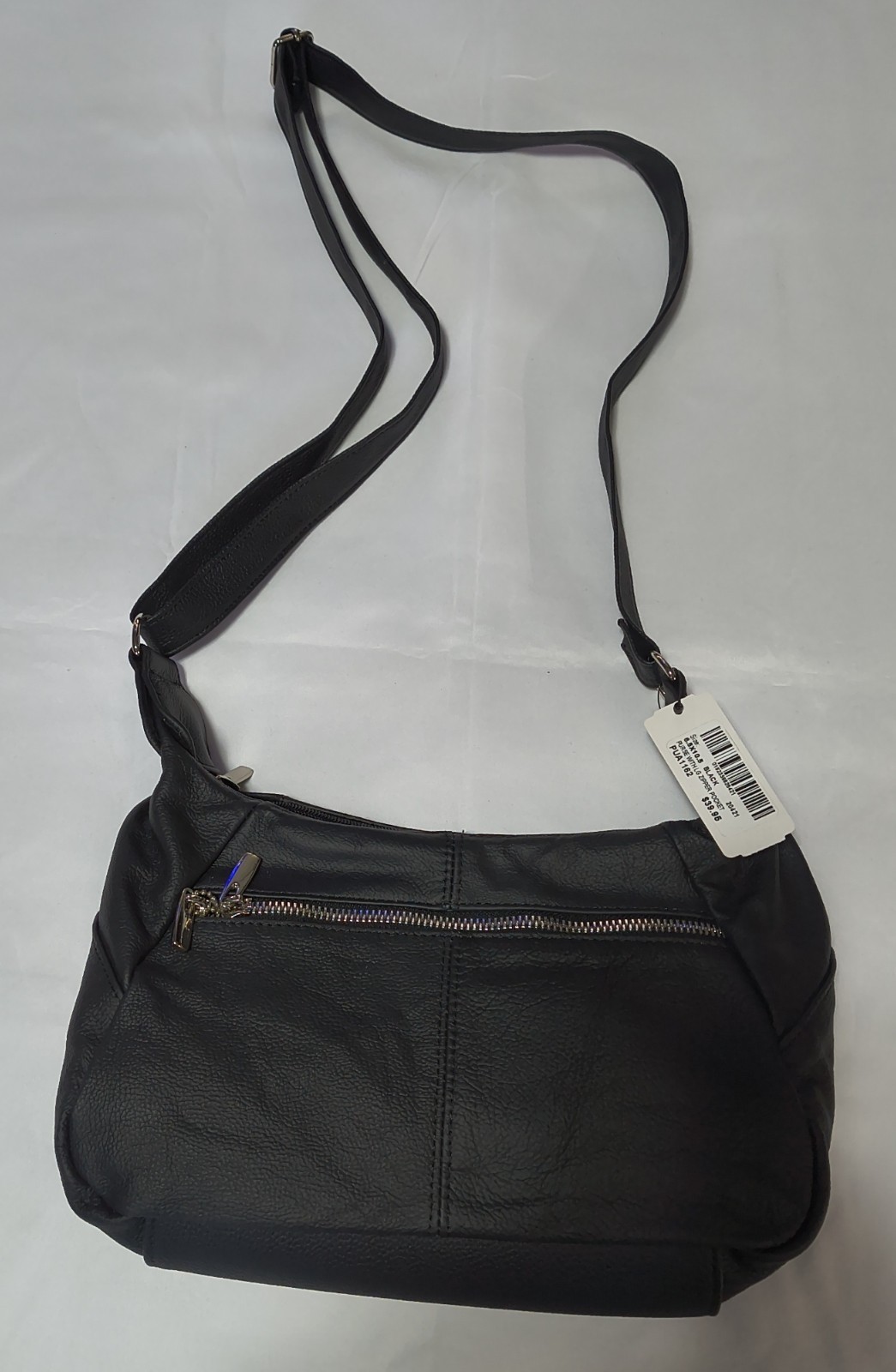 Small Genuine Leather Woman’s Purse 6.5″ x 10.5″, Hot Leathers, Brand New
