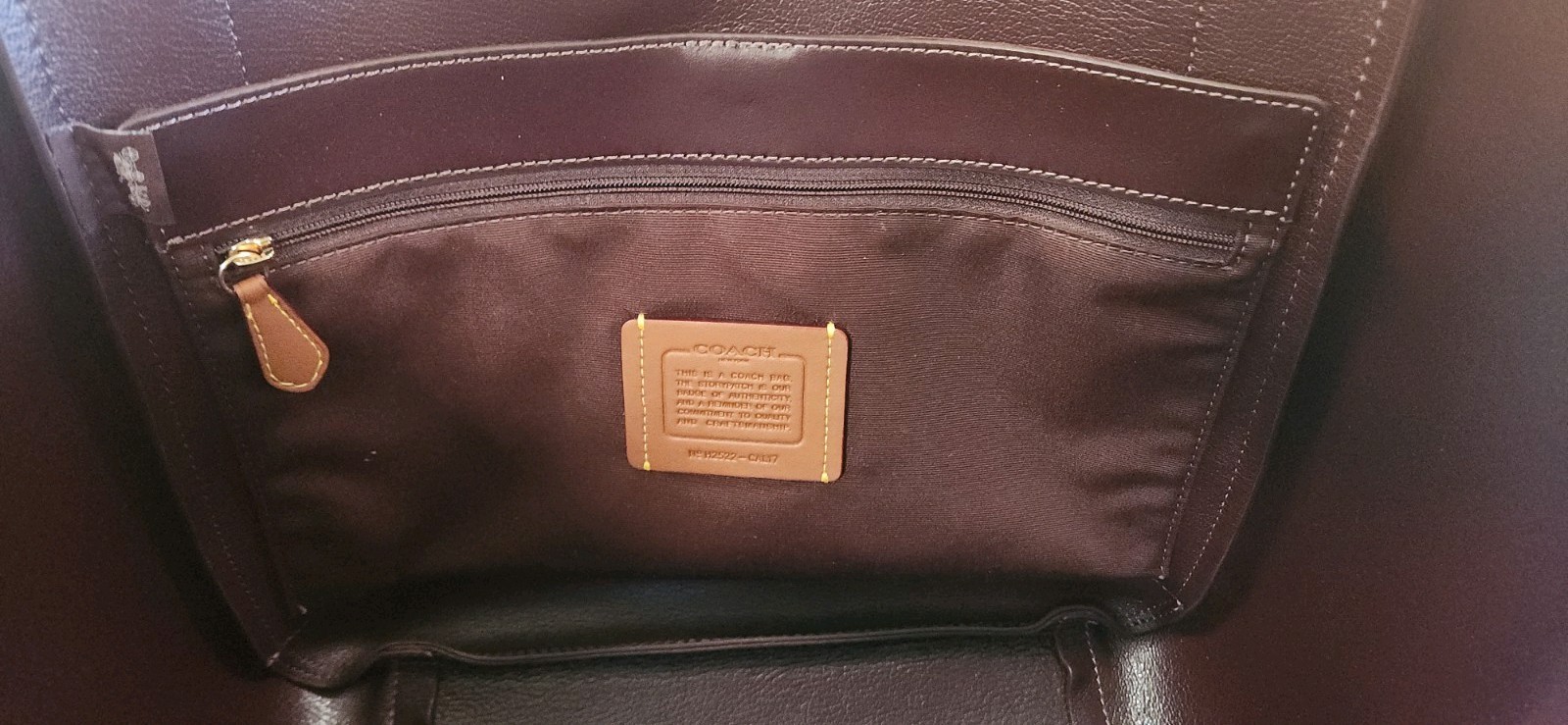 Coach Hadley Turnlock Tote
